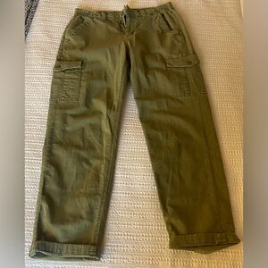 American Eagle Olive Green Stretch Cargo Pants